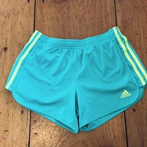 Girls Adidas shorts size L(10-12)